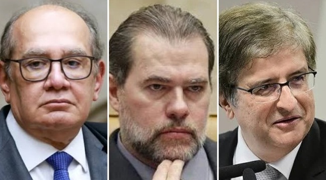 Gilmar Mendes, Dias Toffoli e Paulo Gonet serão homenageados na Alego