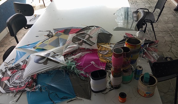 GCM apreende mais de 300 carretéis com linhas cortantes em Goiânia