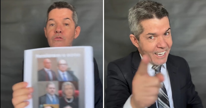 Delegado Waldir divulga vídeo com críticas aos ministros do STF