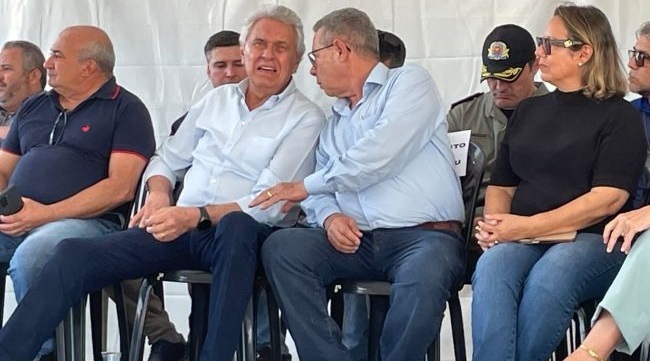 Parceria entre Machadinho e Caiado fortalece desenvolvimento econômico de Uruaçu