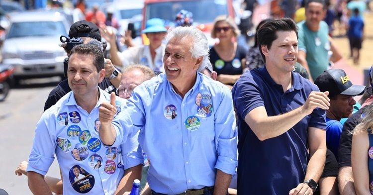 Caiado, Daniel e Leandro Vilela inauguram obras em Aparecida na segunda-feira, dia 4