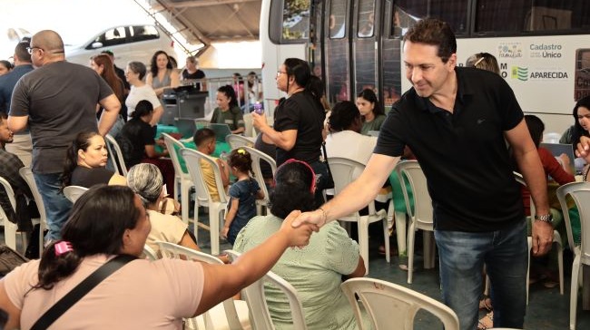 Mutirão da prefeitura atende mais de 6 mil pessoas neste sábado em Aparecida