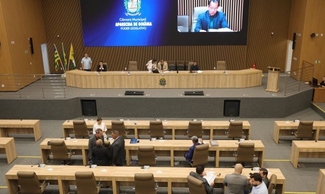 Veja a produtividade de cada vereador de Aparecida no ano de 2025