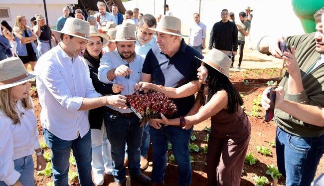 Projeto Agricultura Urbana transforma áreas ociosas em hortas em Aparecida