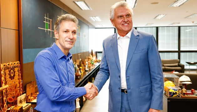 Romeu Zema elogia gestão de Caiado em Goiás: “muito bem avaliada”