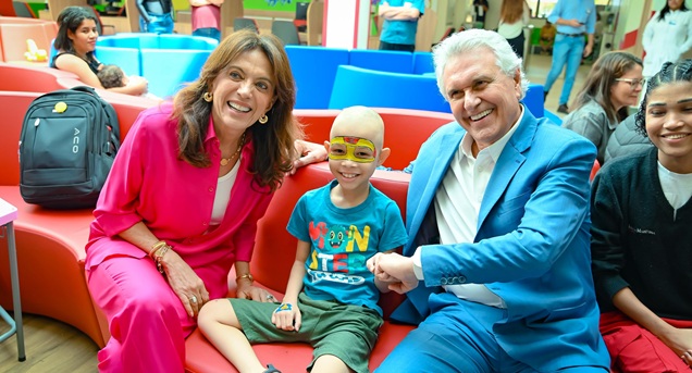 “Este hospital é resultado de muito trabalho e compromisso com a saúde das crianças”, diz Caiado sobre o Cora