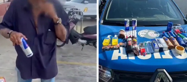 Idoso é preso por furtar energético, salame defumado e outros itens em supermercado