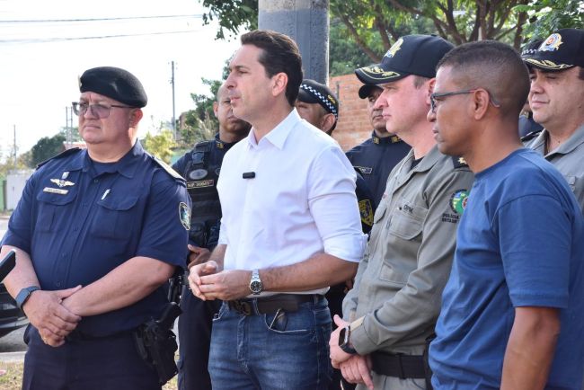 Prefeito Vilela age com rigor contra vandalismo em praças de Aparecida