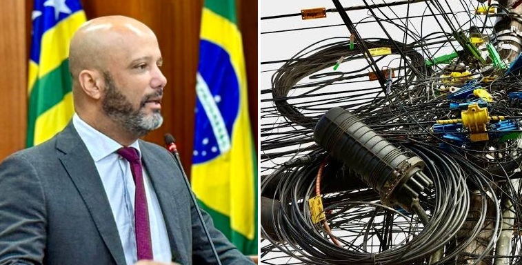 Major Vitor Hugo apresenta Projeto de Lei “Goiânia Sem Fios”