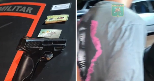 CPE prende homem que extorquia pessoa com deficiência em Aparecida