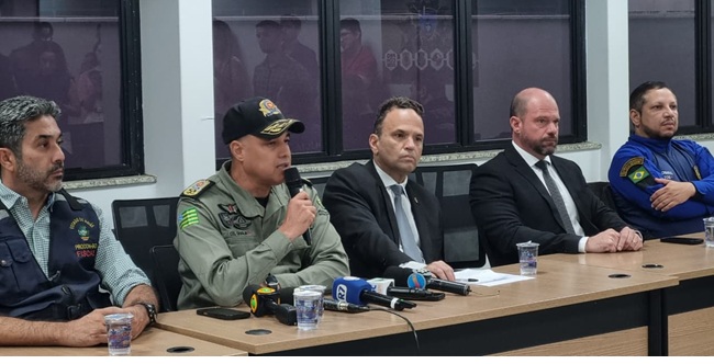 32 pessoas são presas em operação contra foguetório em Goiás