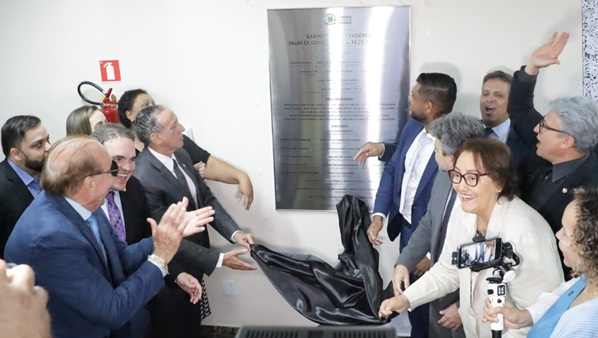 Romário Policarpo inaugura obra de ampliação da Câmara de Goiânia