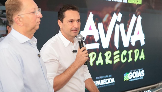 Prefeito Vilela lança o Aviva Aparecida com as presenças de Isaías Saad, Casa do Oleiro e Stella Laura