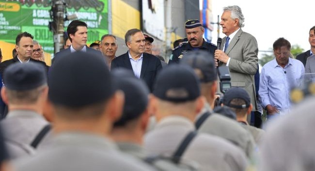 Caiado lança Operação Natal Seguro 2025 e anuncia R$ 81,6 milhões à segurança pública