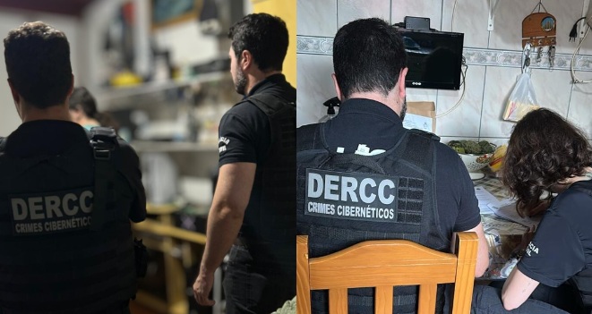 Preso homem que tinha 300 arquivos pornográficos com crianças e adolescentes em Aparecida