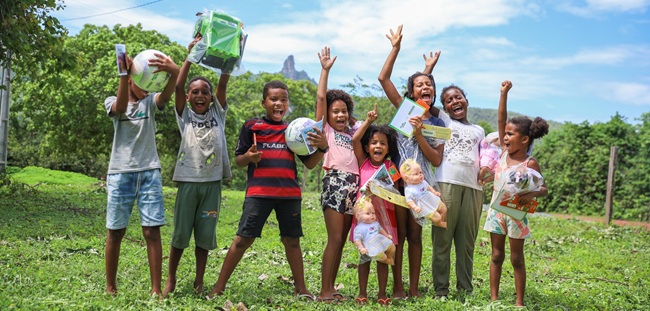 Goiás Social: Natal do Bem 2025 entrega 665 mil presentes para crianças de todo o Estado