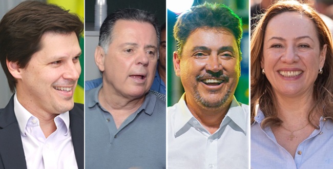 Goiás Pesquisas: Daniel lidera com mais de 12% à frente de Marconi; Wilder empata com Adriana