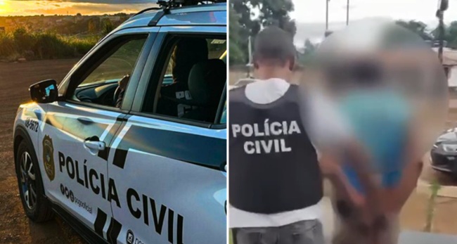 Pai é preso suspeito de abusar da filha; mãe tinha conhecimento, diz polícia Pai é preso suspeito de abusar da filha; mãe tinha conhecimento, diz polícia
