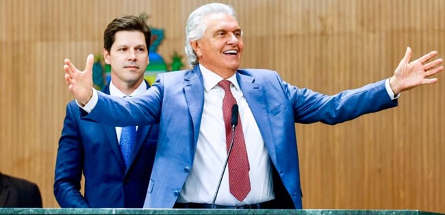 Ao lado de Daniel Vilela, Caiado anuncia fim da Taxa do Agro Ao lado de Daniel Vilela, Caiado anuncia fim da Taxa do Agro