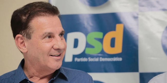 “Eu pretendo disputar pelo PSD”, diz Vanderlan sobre reeleição "Eu pretendo disputar pelo PSD", diz Vanderlan sobre reeleição