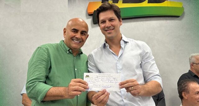 "Ele não poderia estar em outro local", diz Daniel Vilela sobre filiação de Paulo Cezar ao MDB