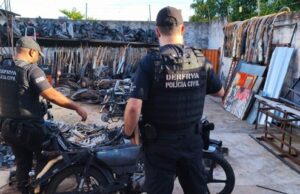 PCGO deflagra operação contra esquema de roubo, furto e adulteração de motos em Aparecida