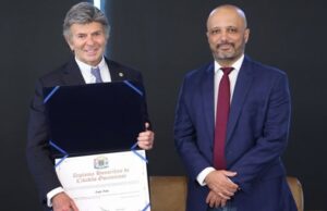 Ministro do STF é homenageado com o Título de Cidadão Goianiense