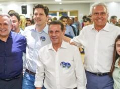 Caiado destaca atuação de Vanderlan Cardoso: "Possui trabalho prestado"
