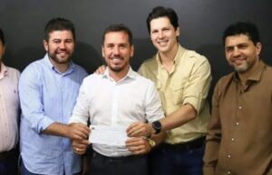 Eleições 2026: Prefeito deixa o PL, se filia ao MDB e declara apoio a Daniel Vilela
