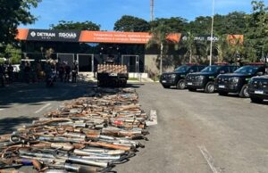 Detran-GO destrói cerca de 500 escapamentos barulhentos