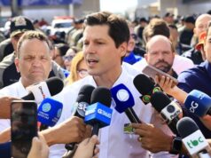 Daniel Vilela reforça compromisso com a Segurança no lançamento da Operação Tiradentes Daniel Vilela reforça compromisso com a Segurança no lançamento da Operação Tiradentes