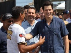 Daniel Vilela destaca compromisso com Aparecida durante agenda no Jardim Tiradentes