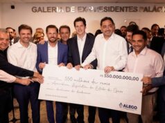Alego faz devolução de R$ 550 milhões ao Poder Executivo Alego faz devolução de R$ 550 milhões ao Poder Executivo