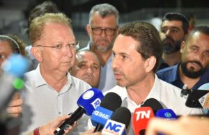 Vilela diz que Aparecida vai virar "canteiro de obras" durante inauguração de praça