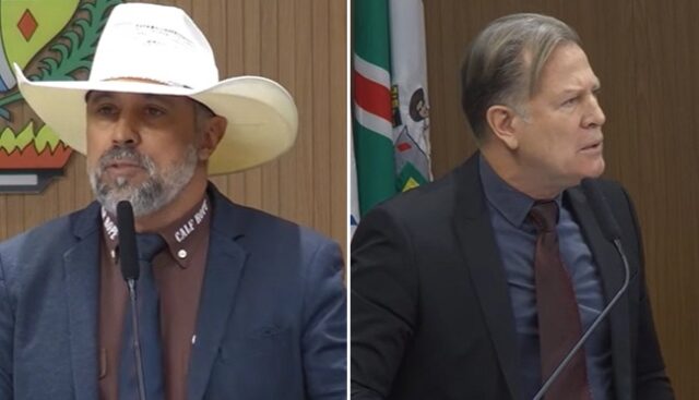 Amauri Ribeiro e Major Araújo retomam troca de farpas e sessão é encerrada
