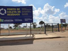 Ponto de coleta em Aparecida de Goiânia começa a funcionar todos os dias e busca reduzir descarte irregular de lixo e entulho na cidade