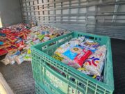 Alimentos arrecadados na Pecuária beneficiam famílias de pacientes em tratamento no Araújo Jorge