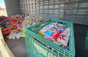Alimentos arrecadados na Pecuária beneficiam famílias de pacientes em tratamento no Araújo Jorge
