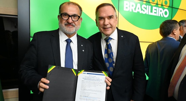 Novo anel viário vai transformar a mobilidade em Goiânia, diz Mabel em solenidade no Dnit Novo anel viário vai transformar a mobilidade em Goiânia, diz Mabel em solenidade no Dnit