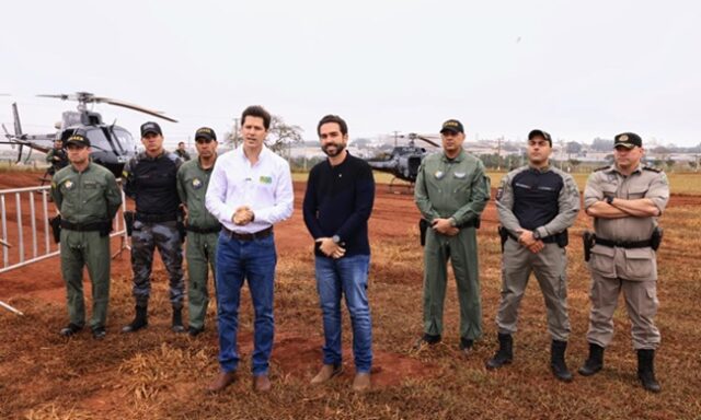 Daniel Vilela anuncia construção de base aérea da Polícia Militar em Rio Verde