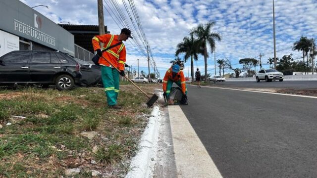Prefeitura de Goiânia intensifica manutenção e limpeza na Rodovia dos Romeiros