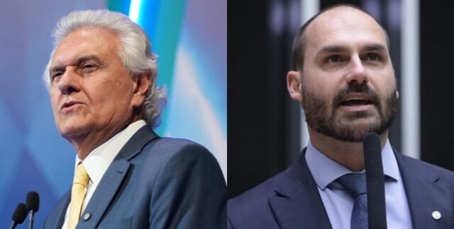 Caiado chama Eduardo Bolsonaro de “Pateta da política brasileira” durante troca de farpas