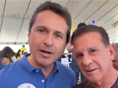 Prefeito Leandro Vilela manifesta apoio à reeleição do senador Vanderlan Cardoso Prefeito Leandro Vilela manifesta apoio à reeleição do senador Vanderlan Cardoso