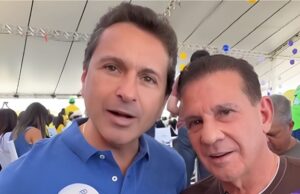 Prefeito Leandro Vilela manifesta apoio à reeleição do senador Vanderlan Cardoso Prefeito Leandro Vilela manifesta apoio à reeleição do senador Vanderlan Cardoso