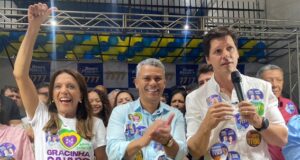 Gracinha e Daniel respaldam candidatura de Denes Pereira à Câmara dos Deputados Gracinha e Daniel respaldam candidatura de Denes Pereira à Câmara dos Deputados