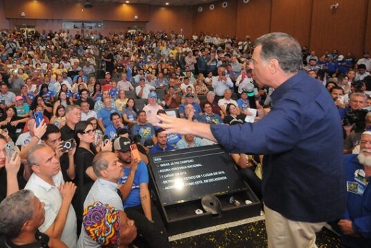 Eleições 2026: Marconi Perillo encerra convenção sem anunciar o seu vice na chapa