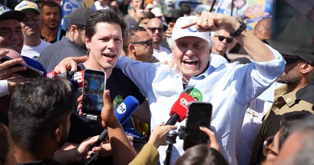 ”Entorno do DF foi transformado”, afirma Daniel ao abrir campanha ao lado de Caiado ”Entorno do DF foi transformado”, afirma Daniel ao abrir campanha ao lado de Caiado