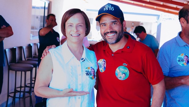 Lucas Vergílio recebe apoio da prefeita de Rio Quente e amplia base para a Câmara Federal Lucas Vergílio recebe apoio da prefeita de Rio Quente e amplia base para a Câmara Federal