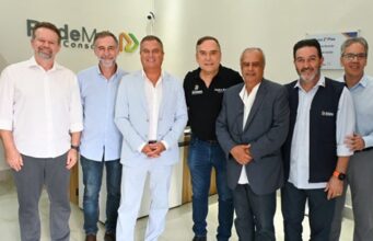 Prefeito Mabel recebe comitiva de Lisboa que veio conhecer o sistema de metronização do BRT
