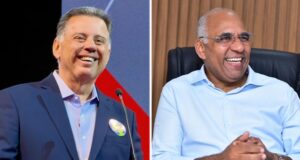 A quatro dias das eleições, Rogério Cruz declara apoio a Marconi Perillo Mensagem de Rogério Cruz disparada pelo WhatsApp manifesta apoio a Marconi Perillo